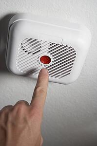 Home smoke alarm