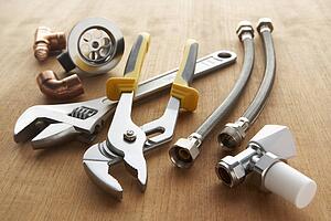 Plumbing tools and materials