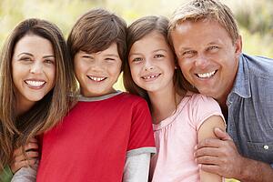 Family outdoors