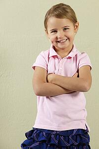Studio Shot Of Happy Young Girl