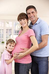 Family expecting new baby