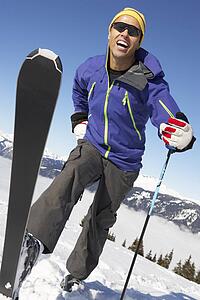 Male Skier Cross Country Skier