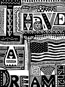 Martin Luther King Day - B&W