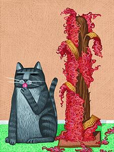 Cat Post