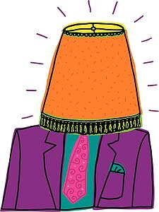 Lampshade Man