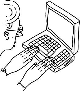 Word Processing - B&W