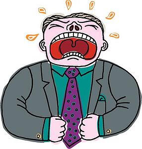Frustrated Employee