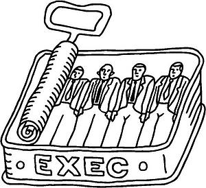 Canned Executives - B&W