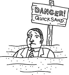 Quicksand! - B&W