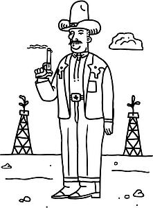 Wild West - B&W