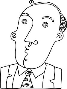 Mr Stress 1 - B&W