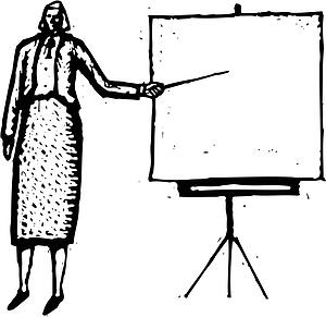 Woman Briefing
