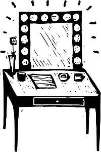 Makeup Table