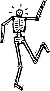 Dancing Skeleton