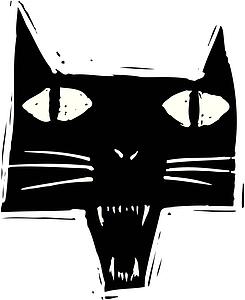 Scare-dee Cat