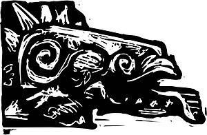 Aztec Carving