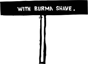 Burma Shave 4