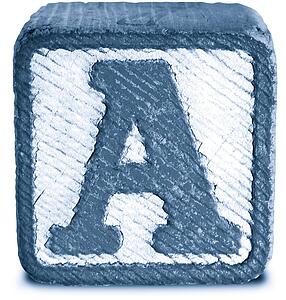 Block Blue A3