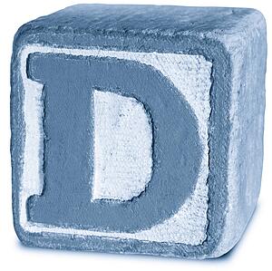 Block Blue D6