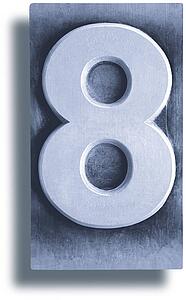 Blue Metal Shadow 8