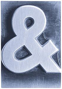 Blue Metal Ampersand
