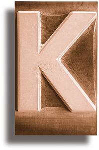 Orange Metal Shadow K