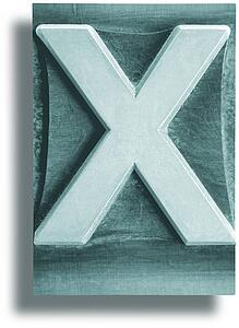 Teal Metal Shadow X