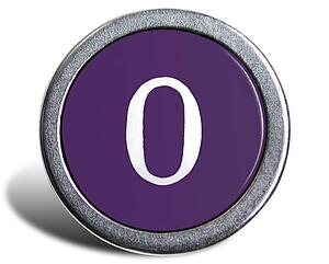 Typewriter Cast Purple Zero