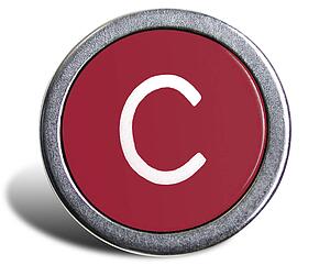 Typewriter Cast Red C