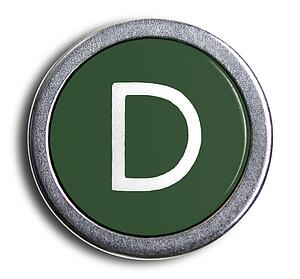 Typewriter Green D
