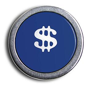 Typewriter Blue Dollar