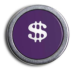 Typewriter Purple Dollar