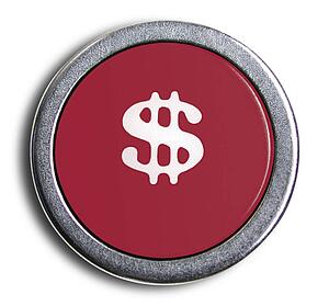 Typewriter Red Dollar