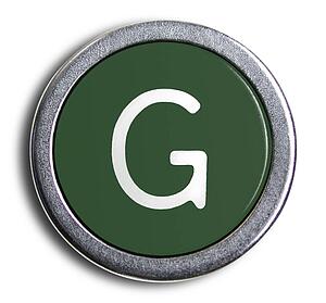 Typewriter Green G