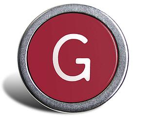 Typewriter Cast Red G