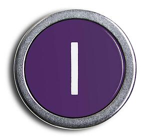 Typewriter Purple I