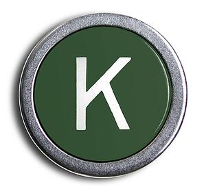 Typewriter Green K