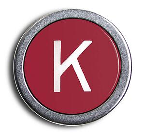 Typewriter Red K