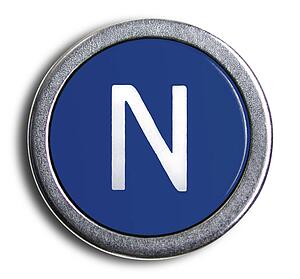 Typewriter Blue N