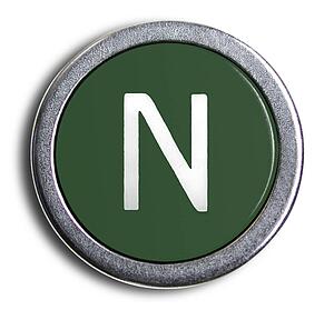 Typewriter Green N