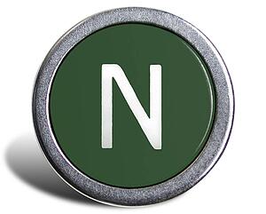 Typewriter Cast Green N