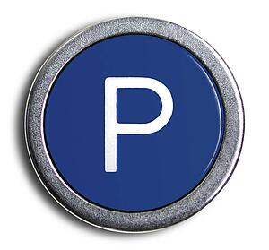 Typewriter Blue P
