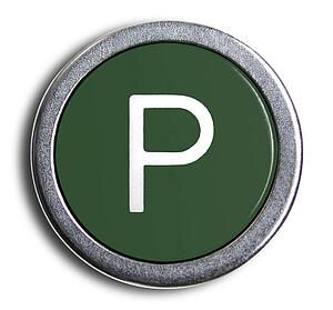 Typewriter Green P