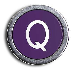 Typewriter Purple Q