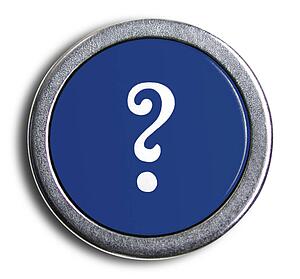 Typewriter Blue Question