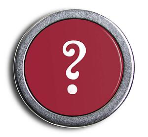 Typewriter Red Question