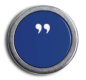 Typewriter Blue Quotes