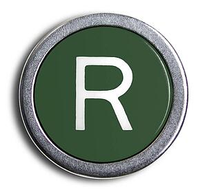 Typewriter Green R