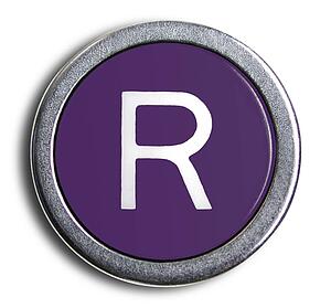 Typewriter Purple R