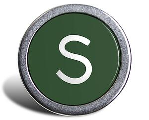 Typewriter Cast Green S